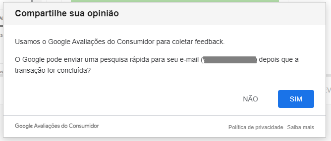 Example of a Google Ads seller rating extension 2