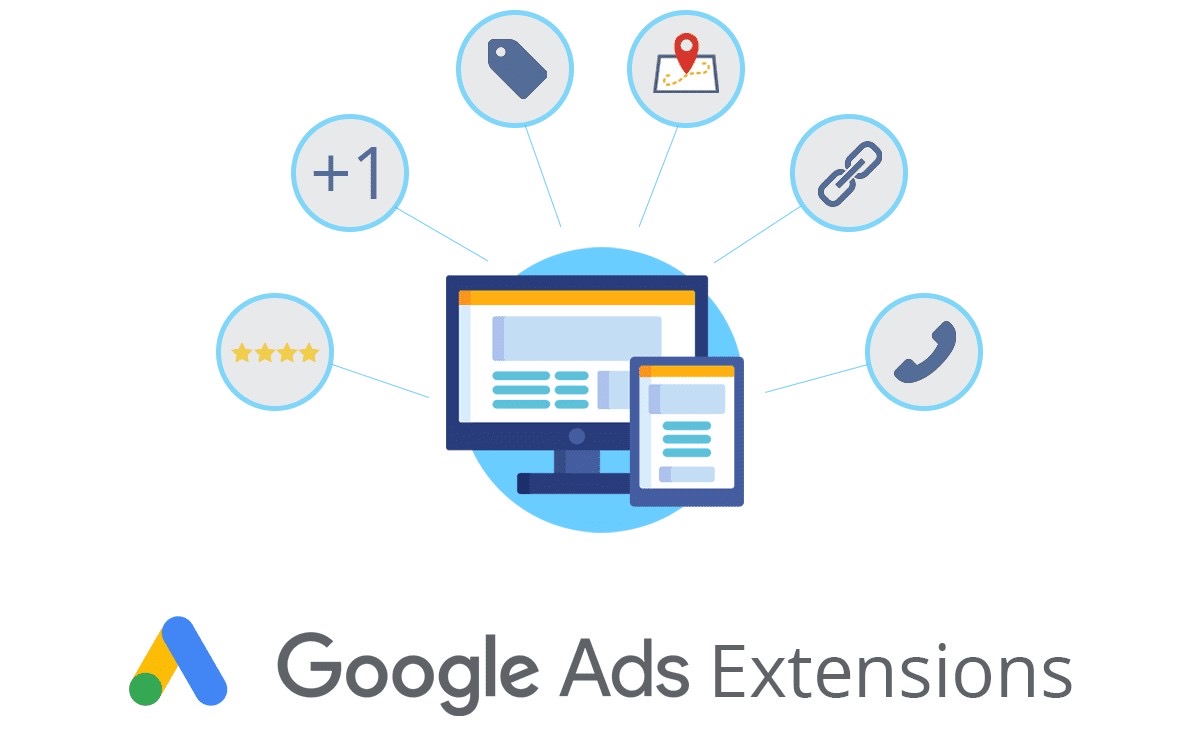 Guia completo sobre as extensões de anúncios do Google Ads